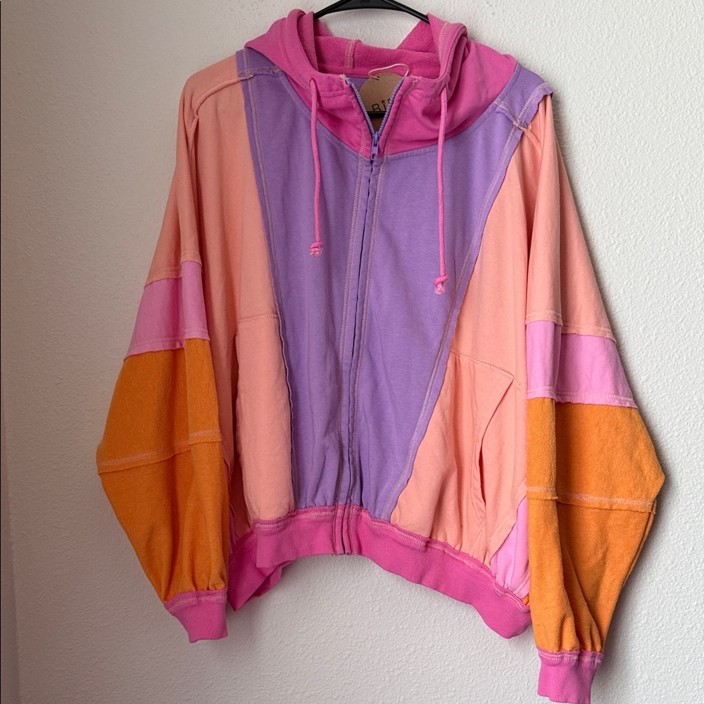Bibi ColorBlock OverSized Jacket Size Small